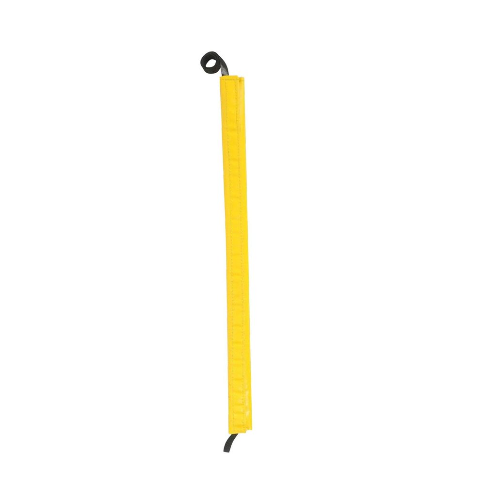 Amagogo Climbing Rope Edge Protector Guard Equipment Climbing Rock Accessory Gear Climbing Rope Cover Protective Sleeve for Abseiling, Yellow 50cm