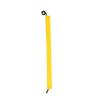 Amagogo Climbing Rope Edge Protector Guard Equipment Climbing Rock Accessory Gear Climbing Rope Cover Protective Sleeve for Abseiling, Yellow 50cm view 1