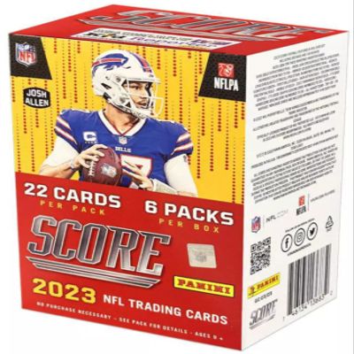 2023 Panini Score Football Trading Card Blaster Box - 132 Football Cards - Look for Rookie Cards of Bryce Young, CJ Stroud, Will Levis, and More!!