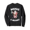 Bougie & Bright Funny Christmas Santa Claus Sweatshirt view 1