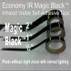 IR Magic Black Infrared Visible self-Adhesive Tape. Economy 1/2" Wide 25 Foot roll - use with Night Vision. One roll of 1/2 Inch x 25 Feet. view 2