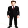 Haggar Boys' Suit Separate Pants, Black, 12R view 1