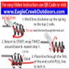 Eagle Creek Outdoors Wind-On Braid to Mono Leader Swivel (30 lb.) view 2