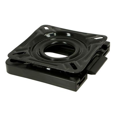 7 x 7 in. E-Coat Steel Removable Seat Bracket with Non-Locking 12-Way Swivel