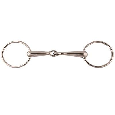 20122-6-1-4 6.25 in. Stainless Steel Loose Ring Snaffle Bit