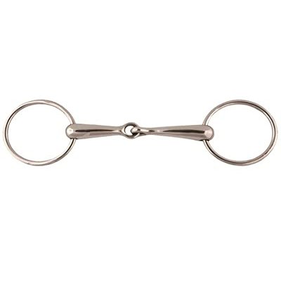 20122-6-1-4 6.25 in. Stainless Steel Loose Ring Snaffle Bit
