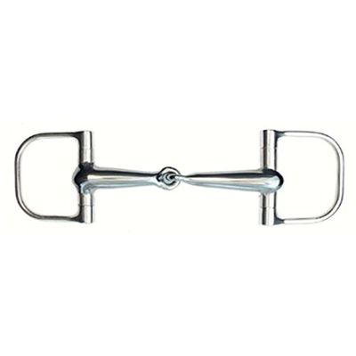 20104-5-1-2 Stainless Steel Hollow Mouth Dee Ring Bit - 5.50 in.