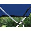 8PONRCLA04 8 ft. Replacement Pontoon Bimini Top Canvas Pacific Blue view 1