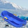 TUOYIBO Two-Handle Children'S Sledges, Two-Person, Two-Seater Thickened Sledges, Sledges with Pull Ropes, Frost-Resistant and Wear-Resistant Sledges view 1
