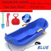 TUOYIBO Two-Handle Children'S Sledges, Two-Person, Two-Seater Thickened Sledges, Sledges with Pull Ropes, Frost-Resistant and Wear-Resistant Sledges view 2