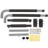 Car Roof Box Wall Mount Rack, Precise Easy Storage Powerful Weight Bearing Kayak Storage Rack Telescopic for Canoes view 4