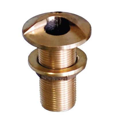 1.25 in. Bronze High Speed Thru-Hull Fitting with Nut