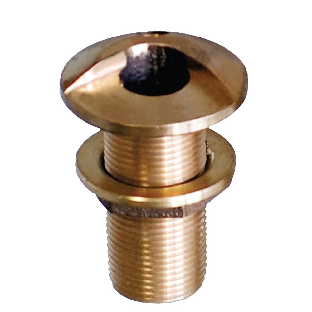 1.25 in. Bronze High Speed Thru-Hull Fitting with Nut
