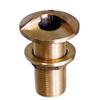 1.25 in. Bronze High Speed Thru-Hull Fitting with Nut view 1