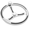 13.5 in. Primus Model 740 Wheel with Knob & Finger Grip Tapered Shaft with Faux Nut - 0.5 & 0.75 in. Adapters