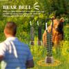 Ranjaner 3pcs Bear Bell with 3pcs Whistle Aluminum Bear Bells for Hiking and Emergency Whistle for Hiking, Biking, Fishing, Climbing, Outdoor Camping and Hiking Protection(Size:6 PCS) view 4