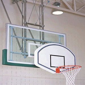8.5 ft. Junior Jammer Backboard Adapter Lowers Goal
