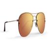 Emerson Sunglass with Polarized Rose Gold Mirror Lens - Rose Gold view 1