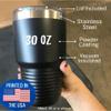 Funny St Louis Tumbler I Don't Need Therapy Traveler Gift For Men Women City Lover Backpacker Present Idea Quote Gag Insulated Cup With Lid Black 30 Oz view 2