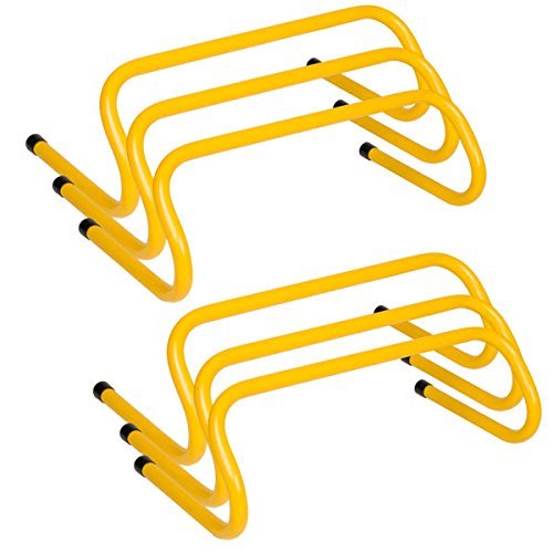 Weighted Training Hurdle Set - Yellow - Set of 6