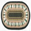 27 x 45 in. OP-116 Tall Timbers Oval Patch view 1