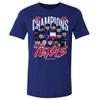 500 LEVEL Texas Rangers World Champs Shirt (Cotton, XXX-Large, Royal Blue) - Texas Baseball Champions 2023 WHT view 1