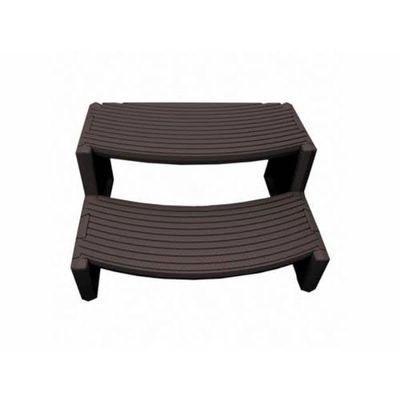 19.7 x 16 in. Espresso Spa Step