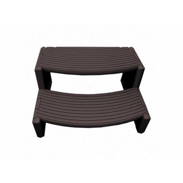 19.7 x 16 in. Espresso Spa Step