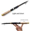 KTGCOZS Spinning Casting Fishing Rod Carbon Fiber Telescopic Pole Saltwater Freshwater (3.6m) view 4