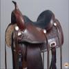HILASON Western Horse Treeless Trail Barrel Saddle American Leather | for Horses view 4