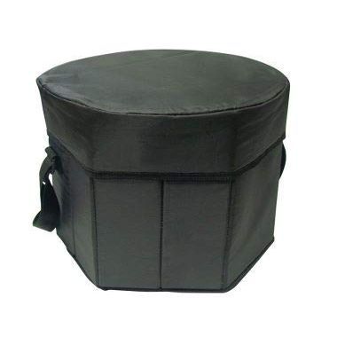 Folding Portable Game Cooler Seat - Black