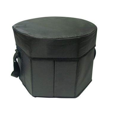 Folding Portable Game Cooler Seat - Black