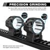 DISCOVERYOPT 7075 Series Aluminum 34mm Scope Rings - Medium Profile 34mm Scope Mount for Picatinny Rail view 4