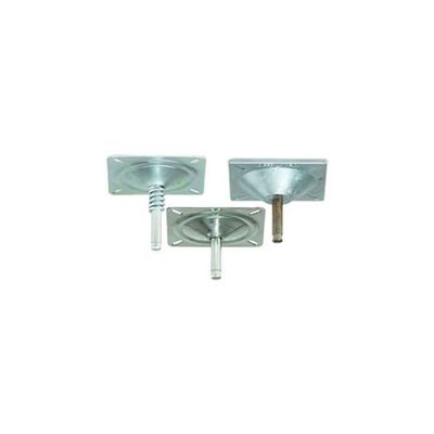1002SS Stainless Steel Fixed Seat Mount for 0.75 in. D Post