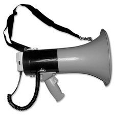 Megaphone - Gray-Blue