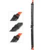 Amagogo Climbing Rope Edge Protector, Rope Sleeve Gear Protection Climbing Rope Cover for Arborist Mountaineering Rappelling, Black 70cm view 4