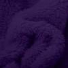 Auwer Cute One Piece Pajamas for Women Butt Flap Fleece Jumpsuit Womens Fluffy Hooded Sleepwear V Neck Onesie Purple view 3