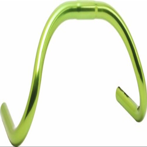 Single Speed Bike Handle Bar Green- Bore 26 mm- 22 x 7 in.