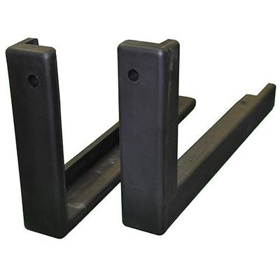 1.5 in. Bolt-On Edge Padding - Black