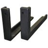 1.5 in. Bolt-On Edge Padding - Black view 1