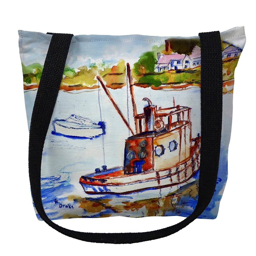 13 x 13 in. Tug Boat Small Tote Bag