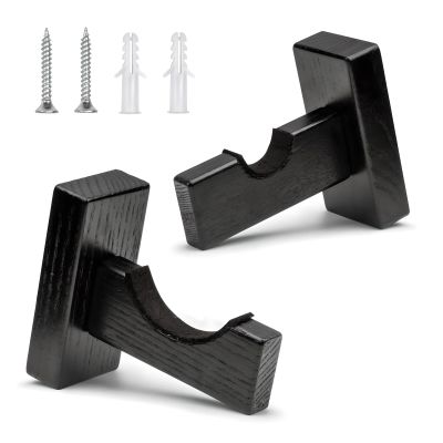 NVAAV Baseball Bat Wall Mount - Baseball Bat Holder for Wall - Sturdy Bat Display Case Stand for Baseball Softball - Black