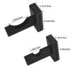 NVAAV Baseball Bat Wall Mount - Baseball Bat Holder for Wall - Sturdy Bat Display Case Stand for Baseball Softball - Black view 3