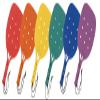 15 L in. Plastic Paddleball Racket Set Assorted - Set of 6 view 1