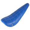 Lowrider Bike 20 2/line Stitched Banana Saddle Vinyl All Blue White/Stitch. view 1