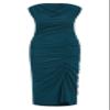 City Chic Women's Plus Size Dress ZABY, Emerald, 14 view 4