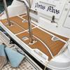 Algasan Boat EVA Faux Teak Decking Floor Compatible with 2001 Sea Ray 310 Swim Platform Pad Boat EVA Foam Faux Teak Deck Floor Mat view 4