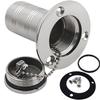 YANYUCB Boat Deck Diesel Fill/Filler 1-1/2 Inch(38mm),316 Stainless Steel Deck Filler with Keyless Cap,Marine Fuel Tank Filler Neck,Boat Deck Hardware for Boat Yacht view 1