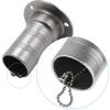 YANYUCB Boat Deck Diesel Fill/Filler 1-1/2 Inch(38mm),316 Stainless Steel Deck Filler with Keyless Cap,Marine Fuel Tank Filler Neck,Boat Deck Hardware for Boat Yacht view 4