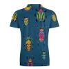 Cute Cartoon Bug Flying Classic Polo Shirts for Men Quick Dry Short Sleeve Fit Golf Tees Casual Tops 2XL view 4